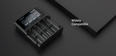XTAR VC4S 4 Bay LCD USB Battery Charger