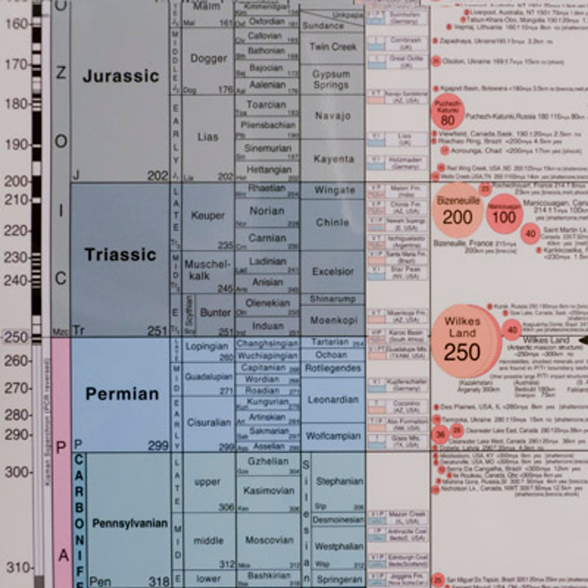 A Correlated History of Earth Poster