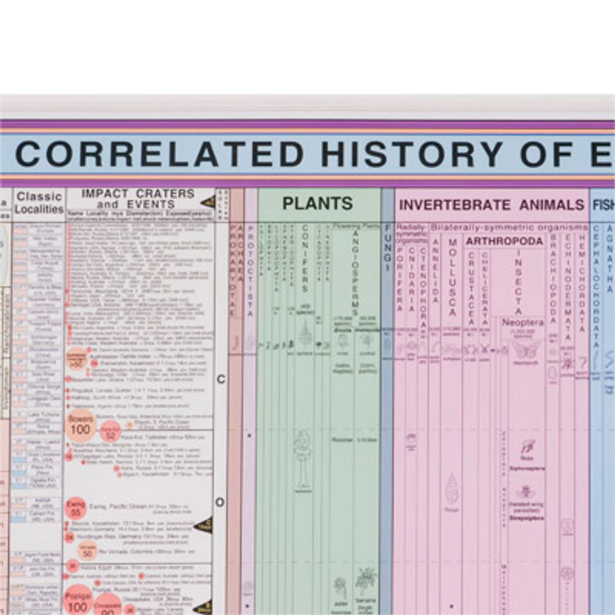 A Correlated History of Earth Poster