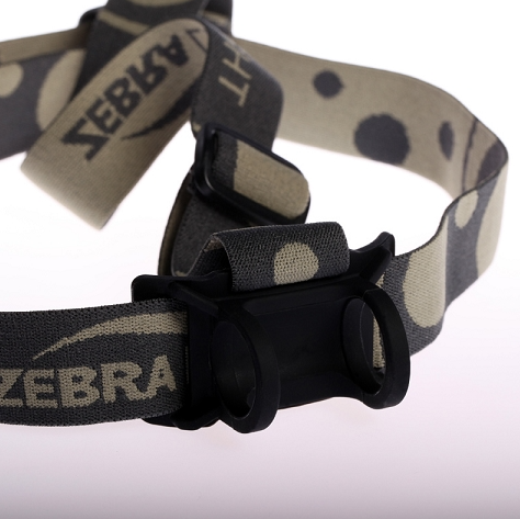Black silicone holder and headband with removable top strap for H600 and H60x