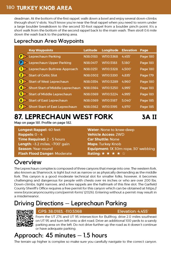 North Wash Canyoneering Second Edition